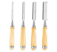 Chisel Kit, 4 Pieces Ergonomic Precision Carving | Chisels For Woodworking - Precision Tools For Wood Carving Furniture Making Renovation Do It Yourself Projects