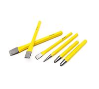 Chisel Set 3-pcs/5pcs/6pcs: Flat Chisel Tile Chisel Pointed Chisel for Universal use