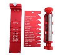 Chisel Sharpening Jig Precise Positioning Aluminum Alloy Woodworking Chisel Honing Guide with Angle Fixture and Meter for Woodworking Carpentry Furniture Repair