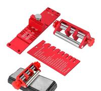 Chisel Sharpening Jig,Precision Aluminum Alloy Woodworking Tools,Honing Guide for Chisels,for Planing Maintenance Workshop Garage Home Adults Woodworkers Carpenters