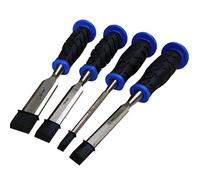 Chisels, Wood Chisel Set Woodworking Carving Hand Tools with Soft-Grip Handles 8mm 12mm 18mm and 24mm Carpenter Carving Gouge