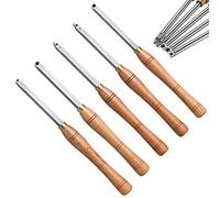 Chisels, Wood Turning Chisel Set Carbide Tipped Working Lathe Tools Combo Set for Pen Bowl Making