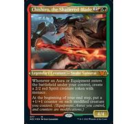 Chishiro, the Shattered Blade (Etched Foil Display Commander) | Kamigawa: Neon Dynasty Commander