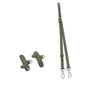Chispee Bag Strap for Longchamp Mini Crossbody Shoulder Strap, Bag Transformation Set for Longchamp Le Pliage, Adjustable & Stylish Bag Belt Accessories for Women, Dark Green, 6.5cm*1.5cm