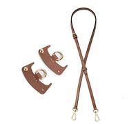 Chispee Mini Bag Straps for Longchamp Stylish Bag Transformation Accessories, Adjustable Crossbody & Shoulder Straps for Longchamp Le Pliage, Lightweight & Durable Handbag Strap for Women (Brown)
