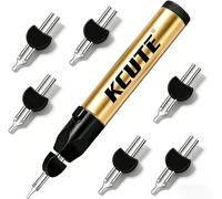 Chispee Thread Burner II with 6 Tips, Cordless Thread Zapper Tool for Bead Weaving, Jewelry Making, Bracelet Making, and Synthetic Thread End Finishing