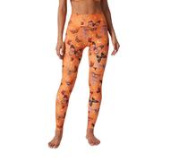 Chisportate Butterfly Printed Leggings for Women High Waist Boho Yoga Pants with Pockets - Moon Print Workout Leggings with Colorful Pattern Tummy Control Stretchy Fitness Leggings for Fitness, Gym