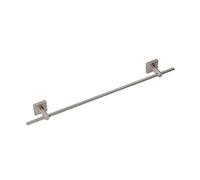 Chiswick Wall Mounted Flexi Fix Towel Rail, Brushed Nickel
