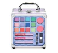 Chit Chat Lip Gloss Girls Rainbow Gift Set Make Up Mini Traincase