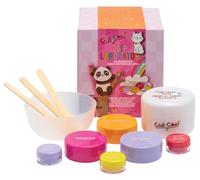 Chit Chat Lip Laboratory DIY Lip Balm Making Kit for Kids - Create 3 Custom Lip Balms with Base, Mica Powders, Pots, Bowl & Stirrers - Vegan Friendly, Cruelty Free Creative Beauty Gift Set for Girls