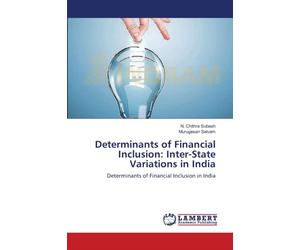 Chithra Subash - Determinants of Financial Inclusion Inter-State Vari - X555z