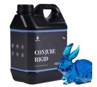Chitu Systems Conjure Rigid Resin with Engineer-like Properties for Functional Gadgets Resin Printing, Low Shrinkage for Articulated Figure, LCD 3D Printing (Clear Blue, 2000g)