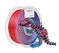 Chitu Systems Conjure Silk PLA 3D Printer Filament, 1.75mm Tri-Color Filament, Silk Red Blue Green 3D Printing Filament 1KG/2.2lb, Red Blue Green