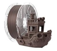 Chitu Systems PLA Filament 1.75mm Wood Colour 1KG, Real Wood Fibers Filled 3D Printer Filament, Dimensional Accuracy +/- 0.02mm, 1kg Spool(2.2lbs) Fits for Most FDM 3D Printers (Rose Filament)