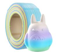 Chitu Systems Refill Filament 1.75mm 1kg/2.2lb,Matte Rainbow PLA 3D Printer Filament No Spool, Suitable for Bambu Lab Reusable Spool