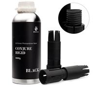 Chitu Systems Rigid 3D Printer Resin, High Precision Engineering-Like 405nm UV Resin for Functional Gadgets & Articulated Figures, Low Shrinkage for 8K/12K Printers (Black, 1kg)