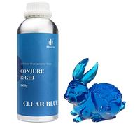 Chitu Systems Rigid 3D Printer Resin, High Precision Engineering-Like 405nm UV Resin for Functional Gadgets & Articulated Figures, Low Shrinkage for 8K/12K Printers (Clear Blue, 1kg)