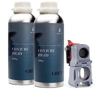 Chitu Systems Rigid 3D Printer Resin, High Precision Engineering-Like 405nm UV Resin for Functional Gadgets & Articulated Figures, Low Shrinkage for 8K/12K Printers (Grey, 2kg)