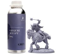 Chitu Systems Sculpt 3D Printer Resin, High-Detailed Engineering-Like 405nm UV Resin for Miniatures & Display Pieces, Sharp Detail Performance for LCD/DLP Printers, 1kg, Grey