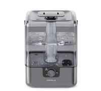 CHIVALZ 6L Humidifiers for Bedroom Large Room Home, Cool Mist Top Fill Humidifiers for Baby Nursery and Plants, Oil Diffuser 1 Pack + 2 Mist Outlets Gray