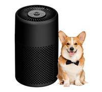 CHIVALZ HEPA Air Purifier for Bedroom,24dB Quiet,Slate,1Pack+3 Modes | HEPA pollen removal,dedicated sleep function,subtle night lighting,scent sponge included,suitable for dorm and office use