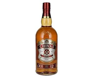 Chivas Regal 12 Year Old Blended Scotch Whisky, 40% ABV, 70cl with Giftbox