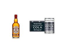 Chivas Regal 12 Year Old Blended Scotch Whisky 70cl Gift Box & Fever-Tree Light Madagascan Cola 150ml Cans