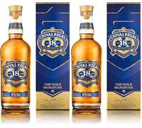 Chivas Regal 18 Year Old Whisky with Giftbox, 70cl (Pack of 2)