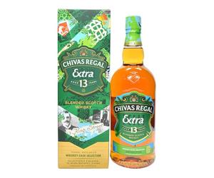Chivas Regal Extra 13 Year Old Blended Scotch Whisky - Irish Whiskey Cask Finish | 1 Litre | 40% ABV