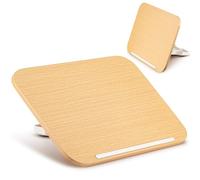 Chivertion Slant Board for Writing 13.5 x 9.3 Inch Sloped Surface to Improve Handwriting Legibility Wood Writing Slope Writing Slant Board Adjustable Slanted Clipboard for Home Art Office (1 Pc)