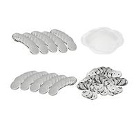 chiwanji Inch/ 32mm Top/Bottom Pin Blank Badge & Button Parts for Badge Button Maker Machine