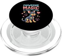 Chiweenie Chihuahua Dachshund Puppy Crossbreed Dog Lover PopSockets PopGrip for MagSafe