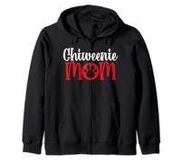 Chiweenie Mom Mothers Day Shirt For Chiweenie Owners Zip Hoodie