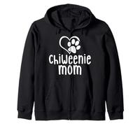 CHIWEENIE MOM T-SHIRT, Love My Chiweenie Cute T-Shirt Gift Zip Hoodie