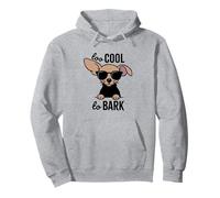 Chiweenie Too Cool to Bark Funny Dog Lover Pullover Hoodie