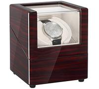 CHIYODA Watch Winder for Single Automatic Watches Piano Baking Finish with Mabuchi Motors 12 Rotation Modes