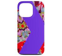 Chiyogami Origami Cherry Blossoms Patchwork Quilt | 012 Case for iPhone 13 Pro