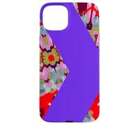 Chiyogami Origami Cherry Blossoms Patchwork Quilt | 012 Case for iPhone 15 Plus