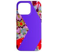 Chiyogami Origami Cherry Blossoms Patchwork Quilt | 012 Case for iPhone 16 Pro