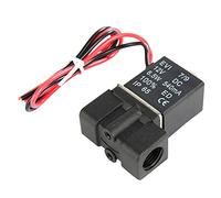 Chiyyak 1/4 Inch NPT 2-Way Electromagnet Valve Made of Plastic, NC, Usually Closed, DC12 V