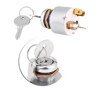 Chiyyak 12V Universal Ignition Switch, 3 Position ON OFF Start Engine Control with 2 Keys, for Cars Motorcycles Boats SPB501