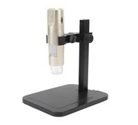 Chiyyak 1600X Wireless Digital Microscope with Adjustable Stand, 8 LED Lights, for Android PC OS X, Rechargeable Battery, 1080P HD, Type C USB, 5m Wireless Range, 16.4ft