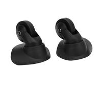 Chiyyak 47R Universal Silent Luggage Suitcase Wheels Replacement, Trunk Wheels Spare Part Black, Easy Install for DIY Enthusiasts