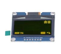 Chiyyak 7Pin 1.54 Inch IPS Display Module SPD0301 Drive IC 128X64 SPI Interface Flexible IPS Display for Automation Machine 3.3V-5V (#2)