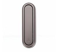 Chiyyak Adhesive Wall Mounted Foldable Hooks, Concealed Fold Away Hook for Towel Coat Backpack Bathroom Kitchen Entryway (Round Corners Pearl Grey)