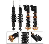 Chiyyak Adjustable Coilover Kit for 06-11, Front 6Kg/mm, Rear 7Kg/mm for Vehicle Modification Lovers