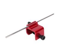 Chiyyak Aluminium Alloy Motorcycle Chain Alignment Tool, Efficiently Reducing Wear and Tear with Wide Compatibility for ATV UTV, All Terrain Vehicles, Utility Vehicles, Snowmobiles (Red)