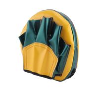 Chiyyak Boxing Curved Focus Punching Mitts Mini Boxing Gloves Pads, PU Leather, Sponge Padding for Taekwondo, Fighting, and Sanda Training (Yellow)