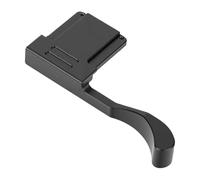 Chiyyak Camera Thumb Up Grip, Ergonomic CNC Machined Aluminum Alloy Thumb Rest for X100VI Camera, with Snap On Hot Shoe Mount for Enhanced Stability (Black)