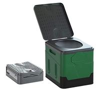 Chiyyak Camping Toilet Portable Toilet Foldable Travel Toilet for Outdoor Travel Camping up to 150 kg